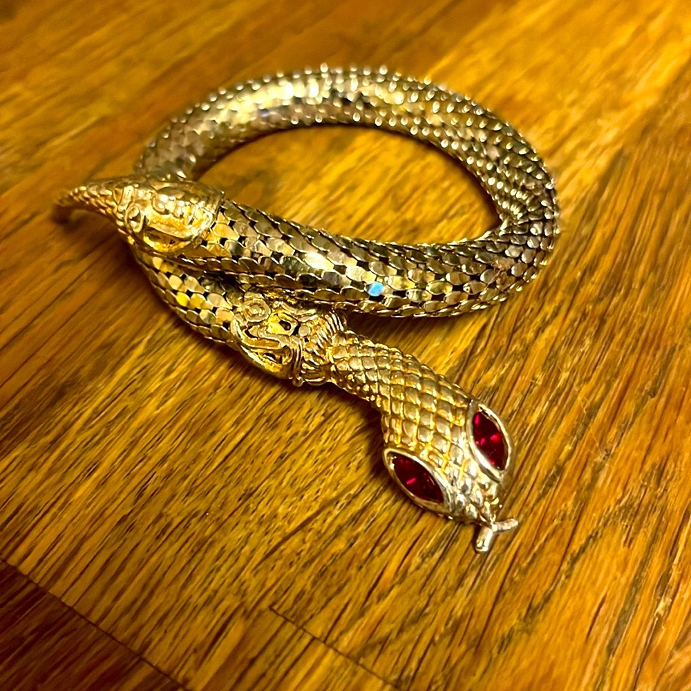 Vintage snake bracelet